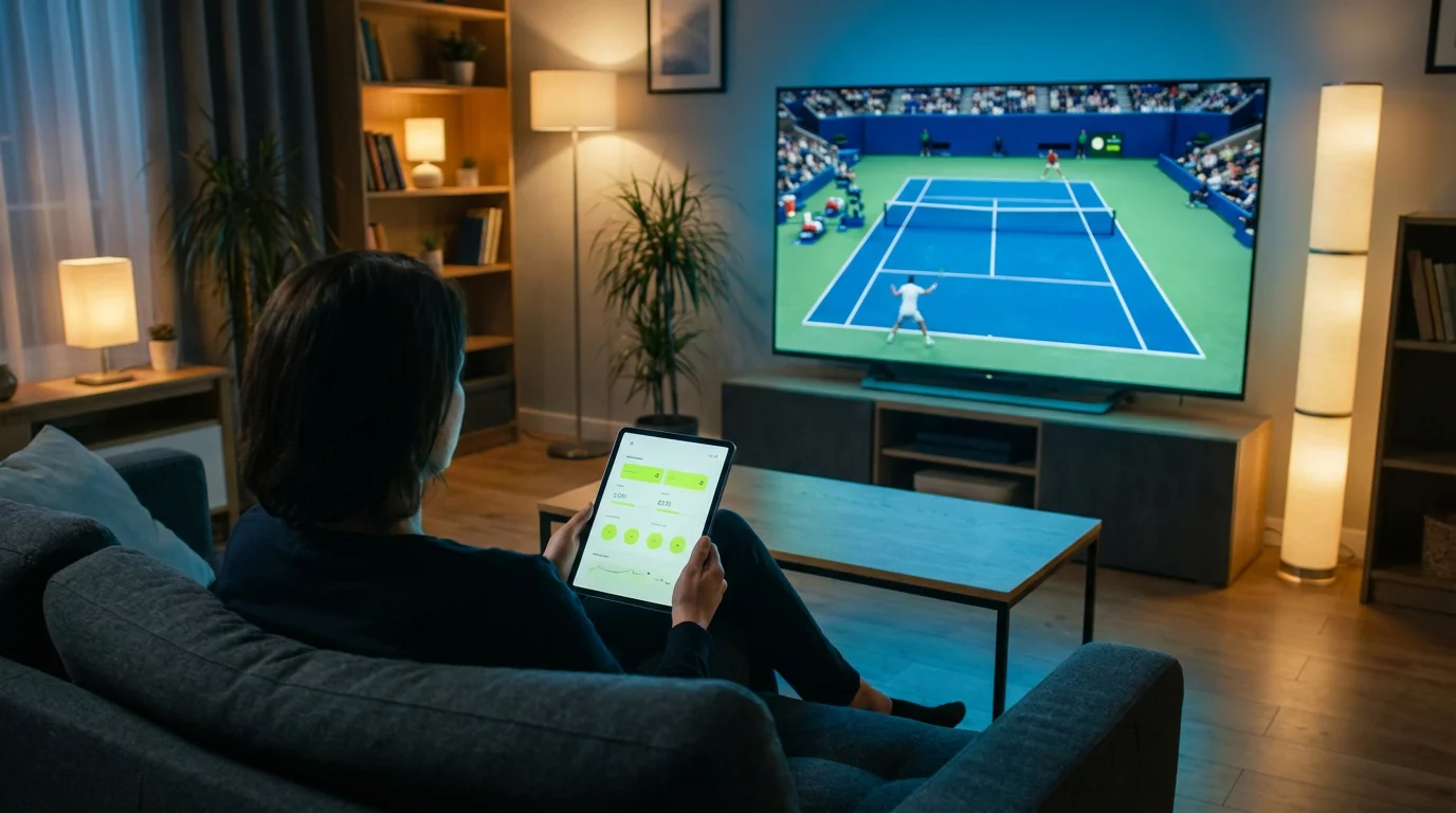 Paris tennis en direct sur tablette avec cotes en temps réel