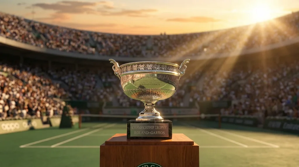 Trophée de Grand Chelem tennis sur court central