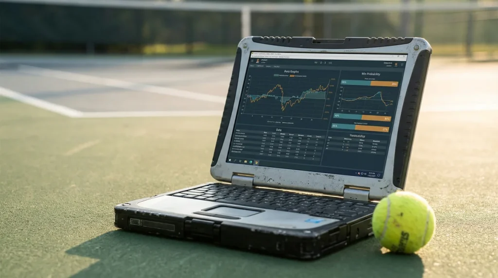 Analyse de value bet sur un match de tennis avec calcul de probabilités